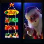 Christmas window hanging light