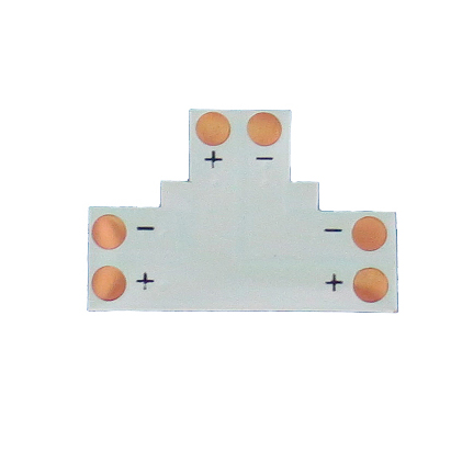 T shape strip connector