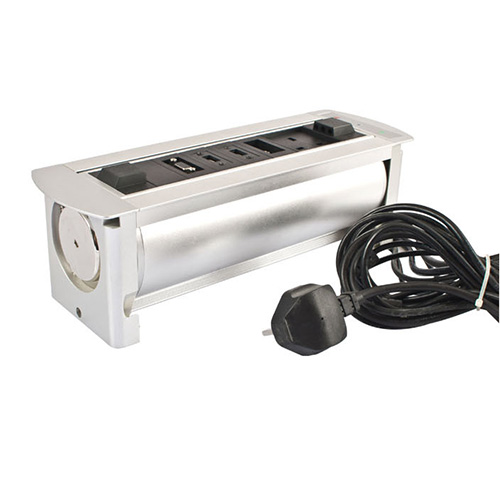 Electric rotary power strip