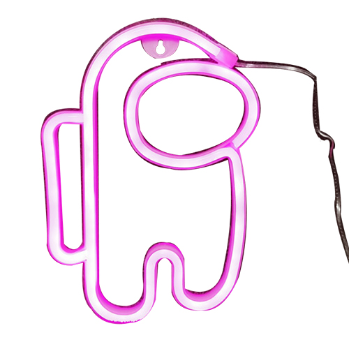 Spaceman led neon light