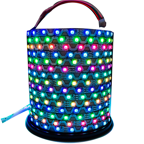 SMD3838 pixel S shape led strip