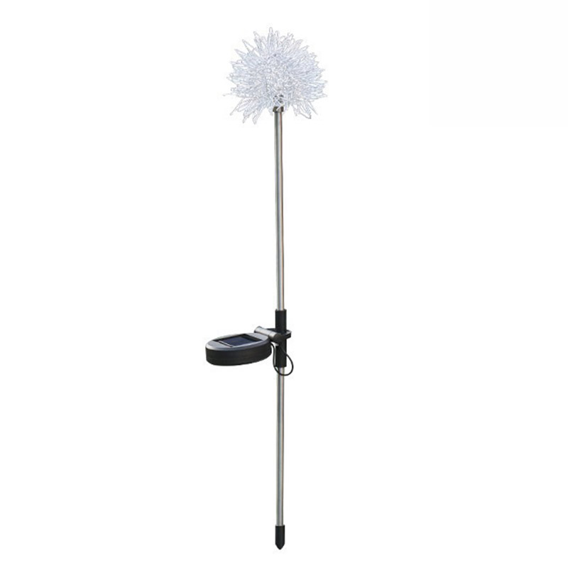 Solar dandelion garden spike lights
