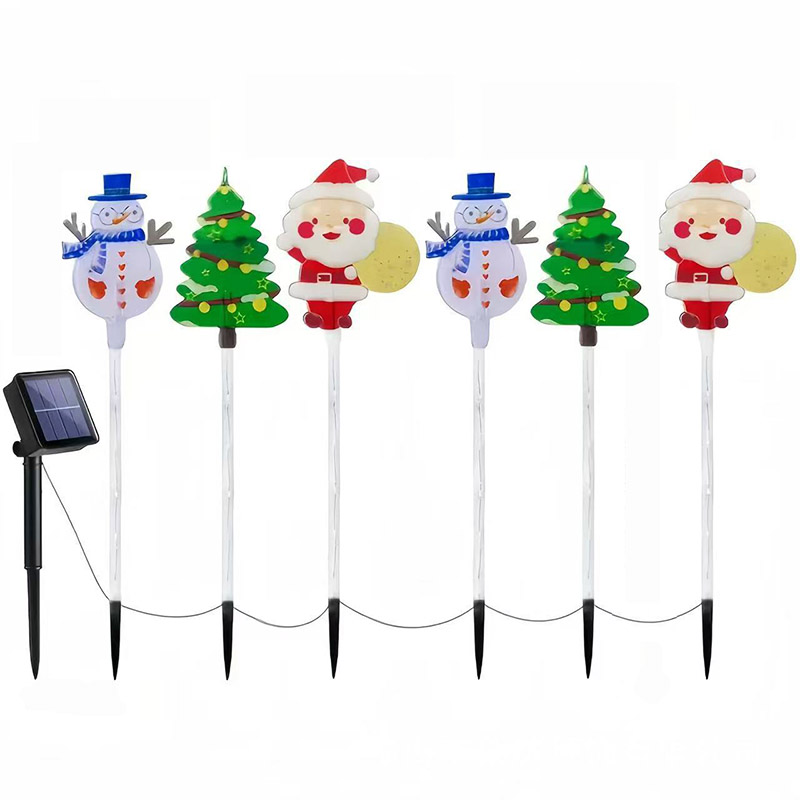 Solar Christmas parthway lights