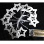 MDF star led decorative string
