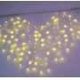 Heart  shape curtain string light romantic wedding lights
