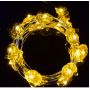 Santa claus led copper wire fairy string