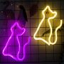 Cat neon light