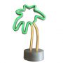 Palm tree neon light