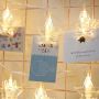 Star peg string lights photo clip string lights