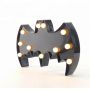Black bat led marquee light halloween decoration