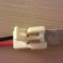 slim led strip and cable connector