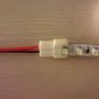 slim led strip and cable connector