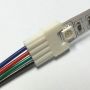 slim led strip and cable connector