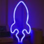 Rocket led neon light
