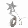 Rubber star waterfall lights
