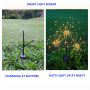 3 heads solar firework lights