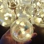 Wishing ball led curtain string room decorative string
