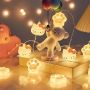 Kitty paw led string lights