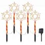 Solar Xmas tree garden spike lights