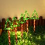 Solar Xmas tree garden spike lights