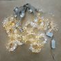 Running cluster curtain lights