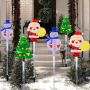 Solar Christmas parthway lights