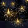 Led firework string lights