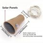Solar led cork light