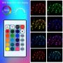 SMD5050 RGB  battery strip set