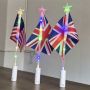LED handheld national flag wand