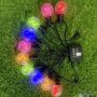 Shape filament led bulb string lights