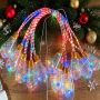 Candy color glowing rope copper wire bulb string lights