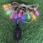 Shape filament led bulb string lights