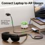 HDMI to USB C adapter with PD 65W